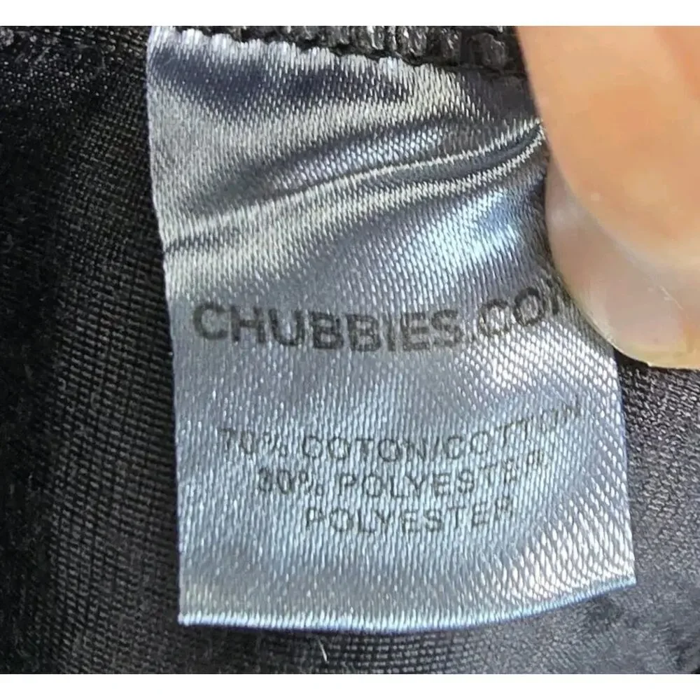 chubbies approximate measurements